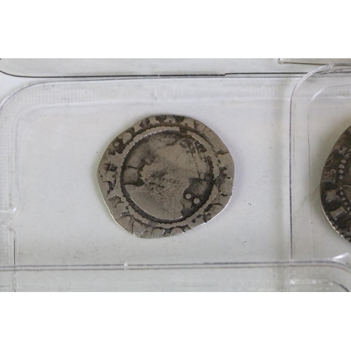 272 - A collection of seven British Queen Elizabeth I hammered silvert coins to include Shilling, 3 x Sixp... 