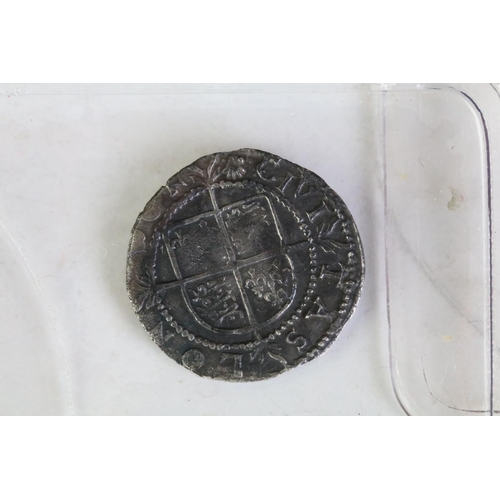 272 - A collection of seven British Queen Elizabeth I hammered silvert coins to include Shilling, 3 x Sixp... 