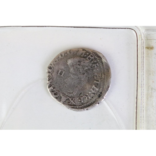 274 - A collection of nine British King Charles I hammered silver coins to include Half Crown, Shillings, ... 