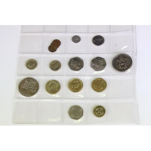 308 - A collection of mainly British pre decimal and decimal coins from King George V to Queen Elizabeth I... 