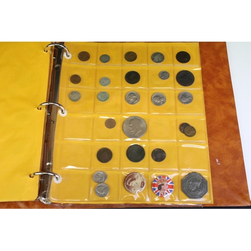 319 - A collection of mainly British pre decimal coins together with some world coins and banknotes.