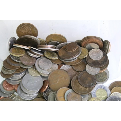 237 - A small collection of British and World Coins to include Queen Victorian, German and French silver e... 