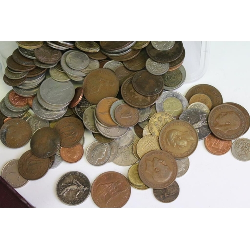 237 - A small collection of British and World Coins to include Queen Victorian, German and French silver e... 