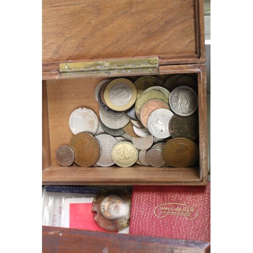 249 - A very large collection of British pre decimal and world coins to include Victorian and Georgian exa... 