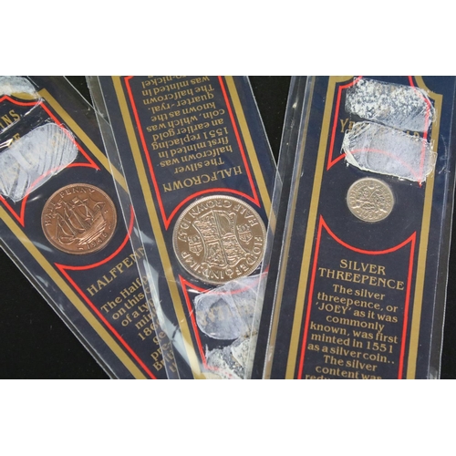 164 - A collection of of mixed British and World coins to include a selection of silver examples together ... 