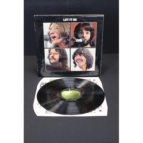 497A - Vinyl - The Beatles Let It Be (PCS 7096) stereo, incorrect inner, Get Back book, box sleeve and inne... 