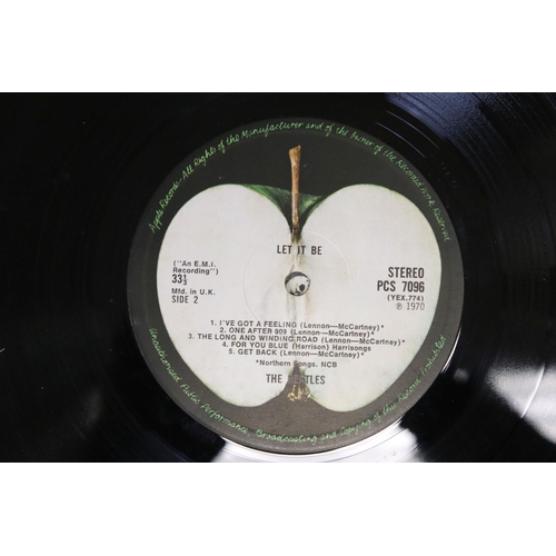 497A - Vinyl - The Beatles Let It Be (PCS 7096) stereo, incorrect inner, Get Back book, box sleeve and inne... 