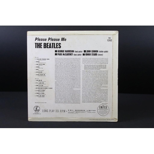 2 - Vinyl - The Beatles Please Please Me original UK mono pressing with gold & black labels, 1M / 1M mot... 