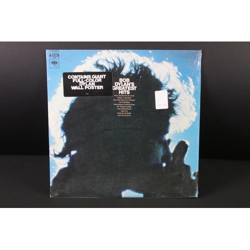 23 - Vinyl - Bob Dylan Greatest Hits original US pressing in open shrink with hype sticker, with unused M... 