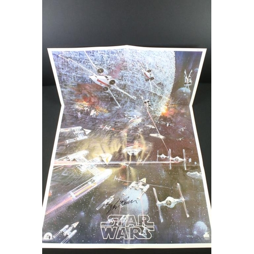 25 - Vinyl & Autographs - Star Wars Original Soundtrack LP signed by James Earl Jones & Denis Lawson, alo... 