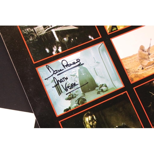 25 - Vinyl & Autographs - Star Wars Original Soundtrack LP signed by James Earl Jones & Denis Lawson, alo... 