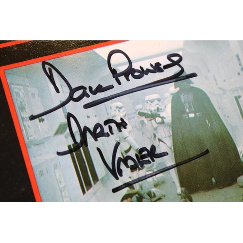 25 - Vinyl & Autographs - Star Wars Original Soundtrack LP signed by James Earl Jones & Denis Lawson, alo... 