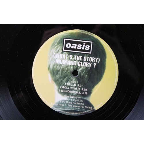 30 - Vinyl & Autograph - Oasis – (What's The Story) Morning Glory? Original UK 1995 1st Damont Pressing s... 