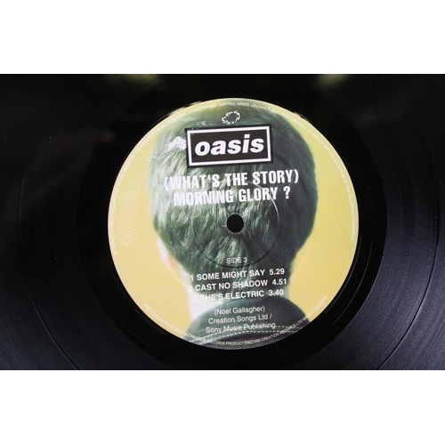 30 - Vinyl & Autograph - Oasis – (What's The Story) Morning Glory? Original UK 1995 1st Damont Pressing s... 