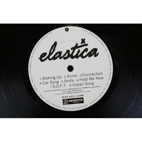 34 - Vinyl - Elastica -self titled original UK 1995 1st press LP on Deceptive Records BLUFF 014 LP. Limit... 