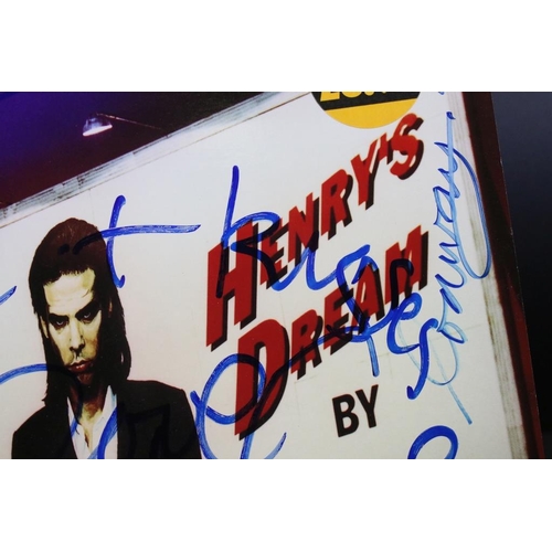 37 - Vinyl & Autograph - Nick Cave & The Bad Seeds – Henry's Dream LP on Mute Records STUMM 92. Original ... 