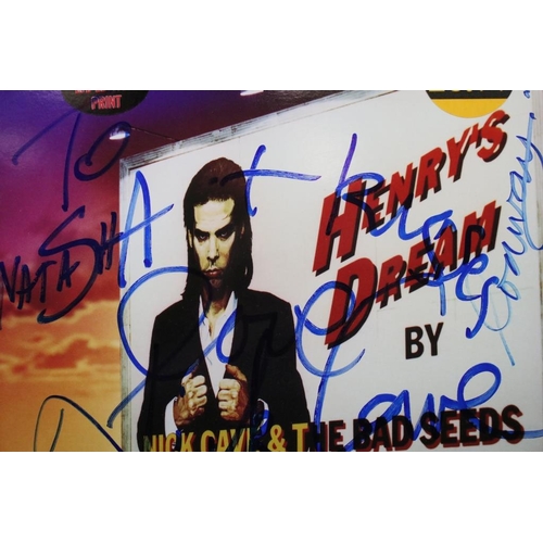 37 - Vinyl & Autograph - Nick Cave & The Bad Seeds – Henry's Dream LP on Mute Records STUMM 92. Original ... 