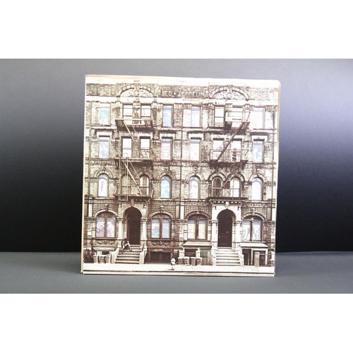 104 - Vinyl - 7 Led Zeppelin LPs to include II (pink vinyl private pressing), III, IV, Physical Graffiti, ... 