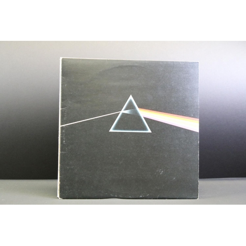 105 - Vinyl - 6 Pink Floyd LPs to include Dark Side Of The Moon (2 posters, one postcard), Meddle, Relics,... 