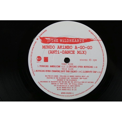 42 - Vinyl - The Wildhearts Don't Be Happy... Just Worry. Original UK 1992 double album on East West Reco... 