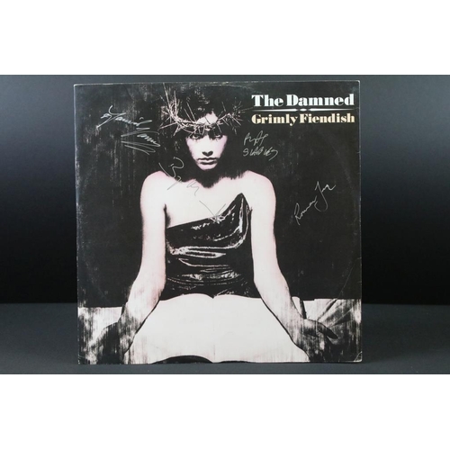 51 - Vinyl & Autographs - The Damned Grimly Fiendish 12