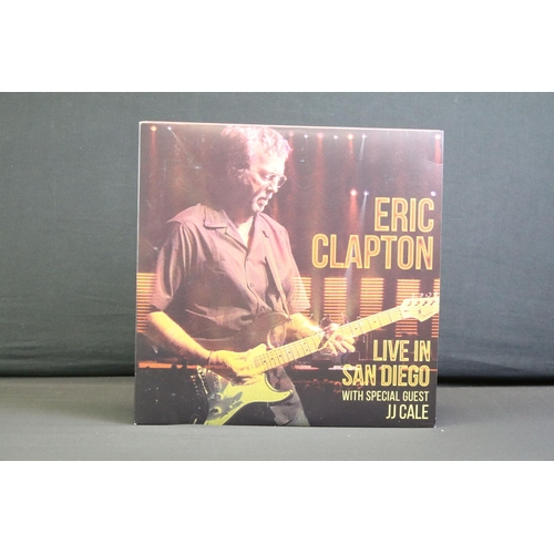 112 - Vinyl - 7 Eric Clapton reissue / recent issue LPs to include Unplugged, Pilgrim, Me And Mr Johnson, ... 