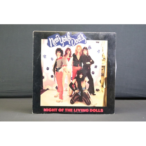 115 - Vinyl - 5 New York Dolls / Johnny Thunders LPs to include Self Titled (original US), Night Of The Li... 