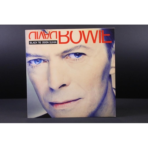 57 - Vinyl - David Bowie ‎Black Tie White Noise. Original Uk 1993 1st pressing with printed inner on BMG ... 