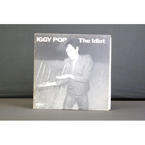 117 - Vinyl - 7 Iggy Pop / Stooges LPs to include Raw Power, Lust For Life, Metallic 'KO, The Idiot, I'm S... 