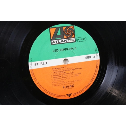 61 - Vinyl & Autograph - Led Zeppelin II. German copy signed and dedicated to front by Jimmy Page “Joe ! ... 