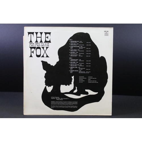 74 - Vinyl - Fox For Fox Sake LP on Fontana Records 6309 007.  Original UK 1970 1st pressing with fully l... 