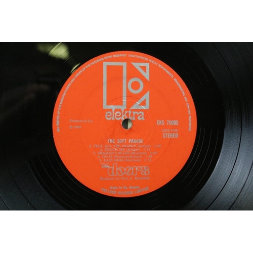 80 - Vinyl - The Doors The Soft Parade original UK 1969 stereo 1st pressing on Elektra Records EKS 75005,... 