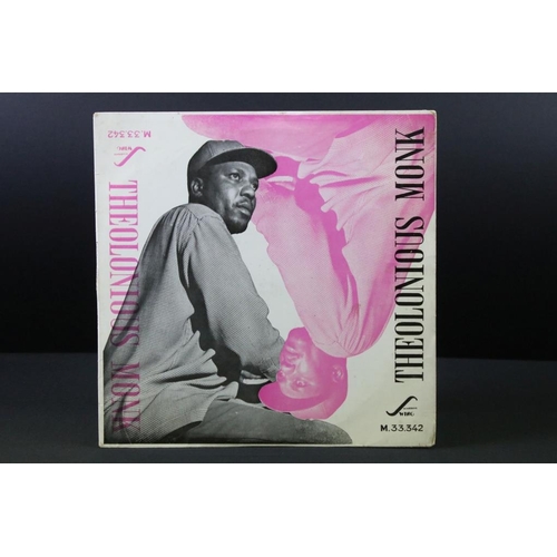 91 - Vinyl - Jazz, Theolonious Monk – Piano Solo, original 1954 French pressing 10” album, Swing Records,... 