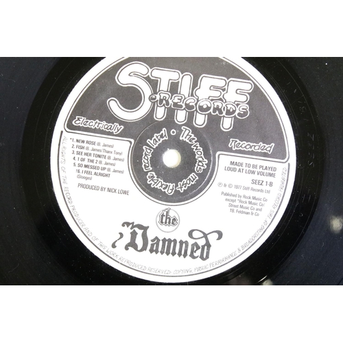 120 - Vinyl - The Damned - Damned Damned Damned original UK first pressing with fully laminated sleeve Vg+... 