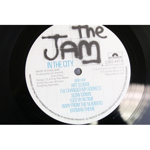 131 - Vinyl - The Jam In The City LP, Vg, along with original 1977 The Jam Songbook (vg)