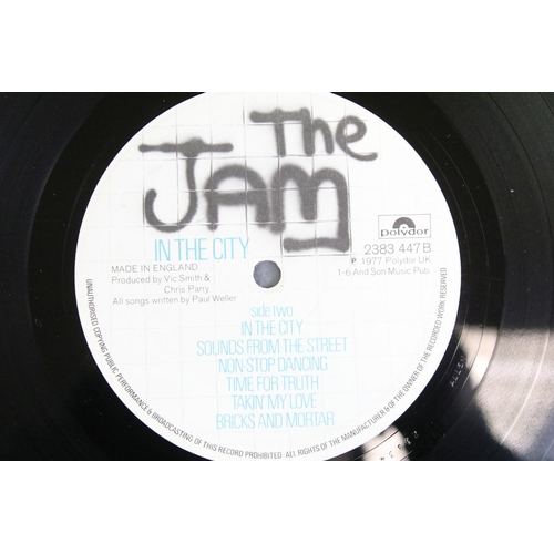 131 - Vinyl - The Jam In The City LP, Vg, along with original 1977 The Jam Songbook (vg)