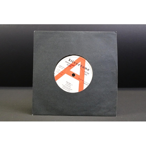 447 - Vinyl - 5 Stone Roses test pressing and promo 7” singles to include: One Love (1990 7” Test Pressing... 