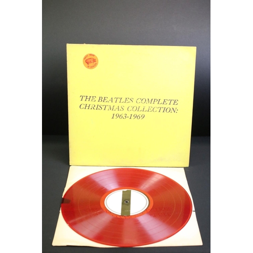 496 - Vinyl - The Beatles Complete Christmas Collection : 1963 - 1969 LP.  Original 1970’s private press, ... 