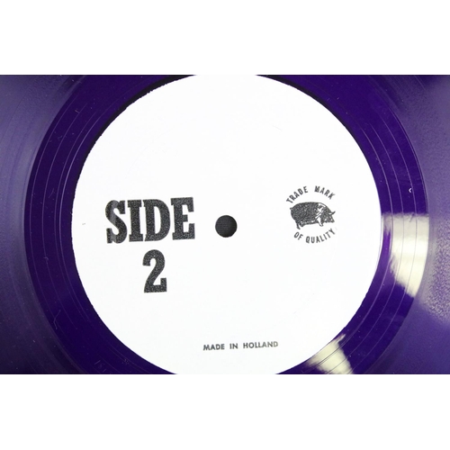 498 - Jim Hendrix - Smashing Amps. Original 1970’s private press LP, purple vinyl, TMOQ /Trade Mark Of Qua... 