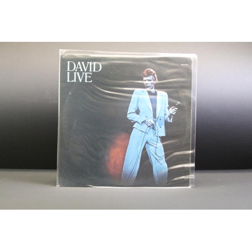 184 - Vinyl - 16 albums and three 10” UK pressing albums by David Bowie to include: The Man Who Sold The W... 