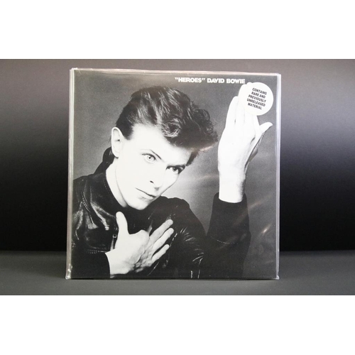 187 - Vinyl - 5 David Bowie 1991 issue albums to include: Heroes (EMD 1025), Low (EMD 1027), Station To St... 