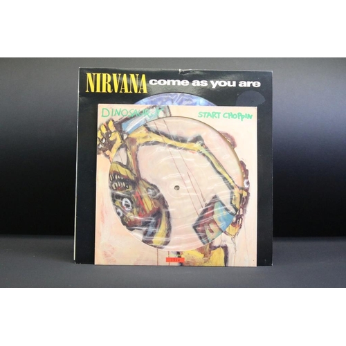 436 - Vinyl - 9 US Alternative Rock 12” and three 10” to include: Nirvana - Come As You Are (UK picture si... 