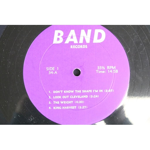 502 - Vinyl - 3 Original 1970’s private pressing albums to include: The Band - Live California #2 - Hollyw... 