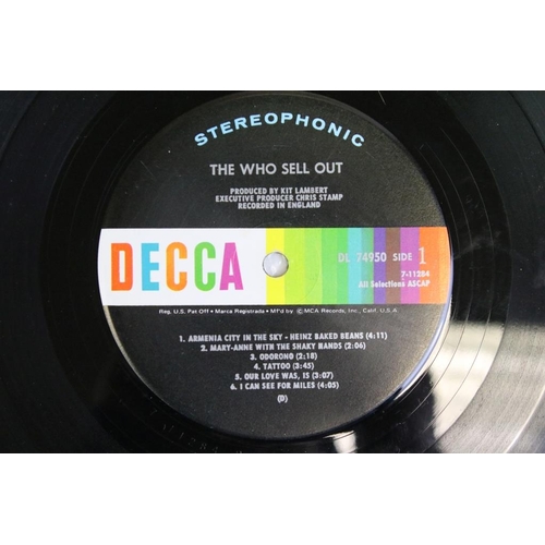 505 - Vinyl - 3 The Who albums to include: Live At Leeds (UK 1st pressing with black text  on sleeve, A 1 ... 