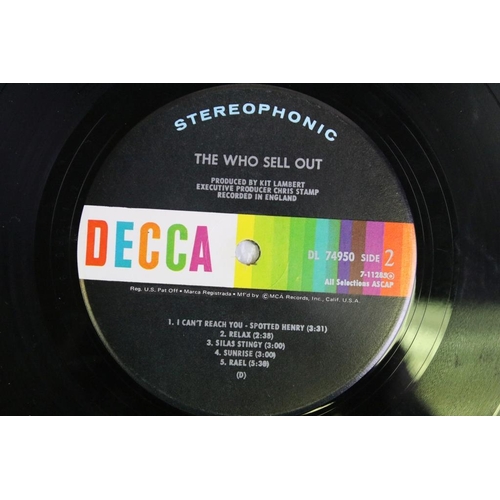 505 - Vinyl - 3 The Who albums to include: Live At Leeds (UK 1st pressing with black text  on sleeve, A 1 ... 