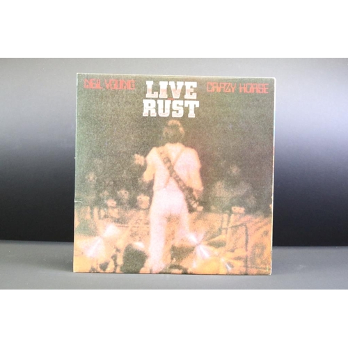 180 - Vinyl - 6 Neil Young LPs to include Live Rust, Self Titled, Zuma, Freedom, Comes A Time, and Hawks &... 