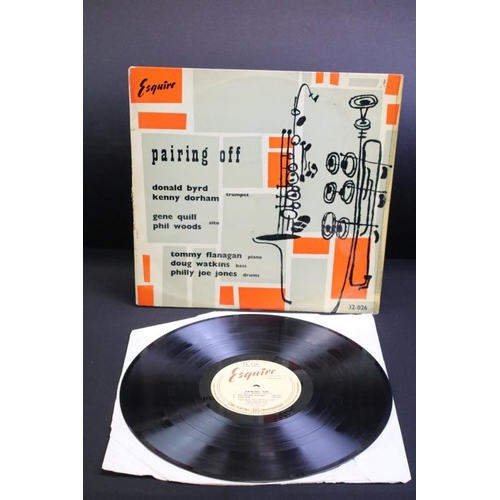 267 - Vinyl - Jazz - Phil Woods Septet – Pairing Off, original UK 1957 1st mono pressing, Esquire Records ... 