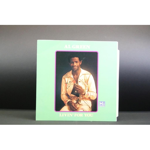 275 - Vinyl - 8 albums and 2 12” by Al Green on Hi Records to include a promo only 12