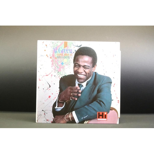 275 - Vinyl - 8 albums and 2 12” by Al Green on Hi Records to include a promo only 12