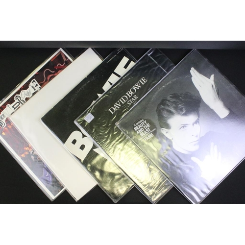 276 - Vinyl - 23 David Bowie US pressing 12” singles and Promo Only albums, including one Test Pressing, m... 